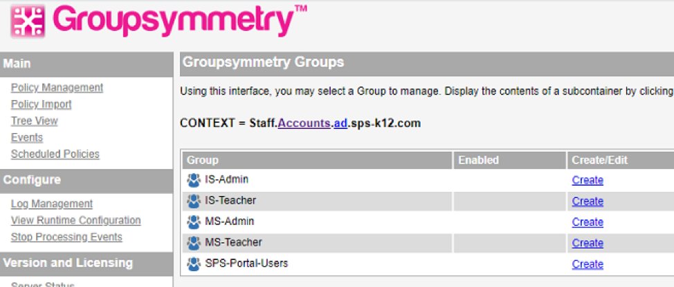 Automating school staff accounts step 3