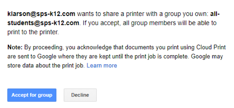 uninstall google cloud print