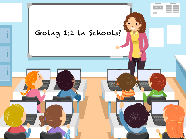 Going 1 to 1 in schools and student account automation