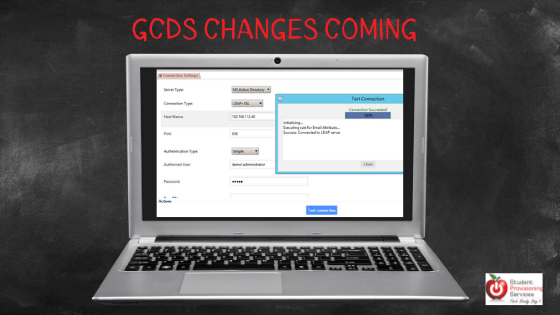 GCDS Changes are Coming
